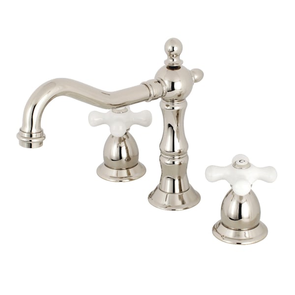 KS1976PX 8" Widespread Bathroom Faucet, Polished Nickel